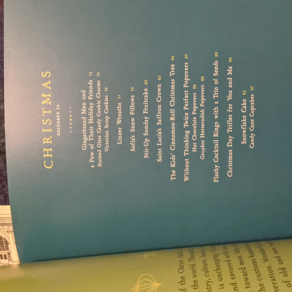 Holiday Baking illustrated recipe book by Sara Perry Hannukah Christmas - Picture 12 of 15